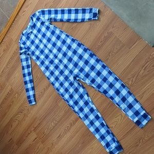 Flannel onesie pajamas